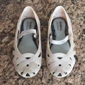 Mini Melissa blush shoes